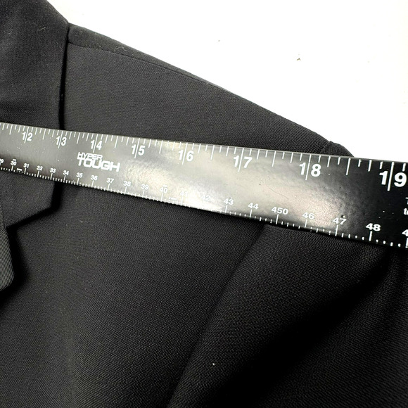 TED BAKER Men's 42R Black Wool Endurance The Party Animal 3 Button Suit Modern - Picture 9 of 15